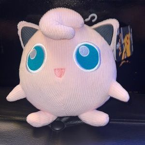 NWT corduroy jigglypuff plush
